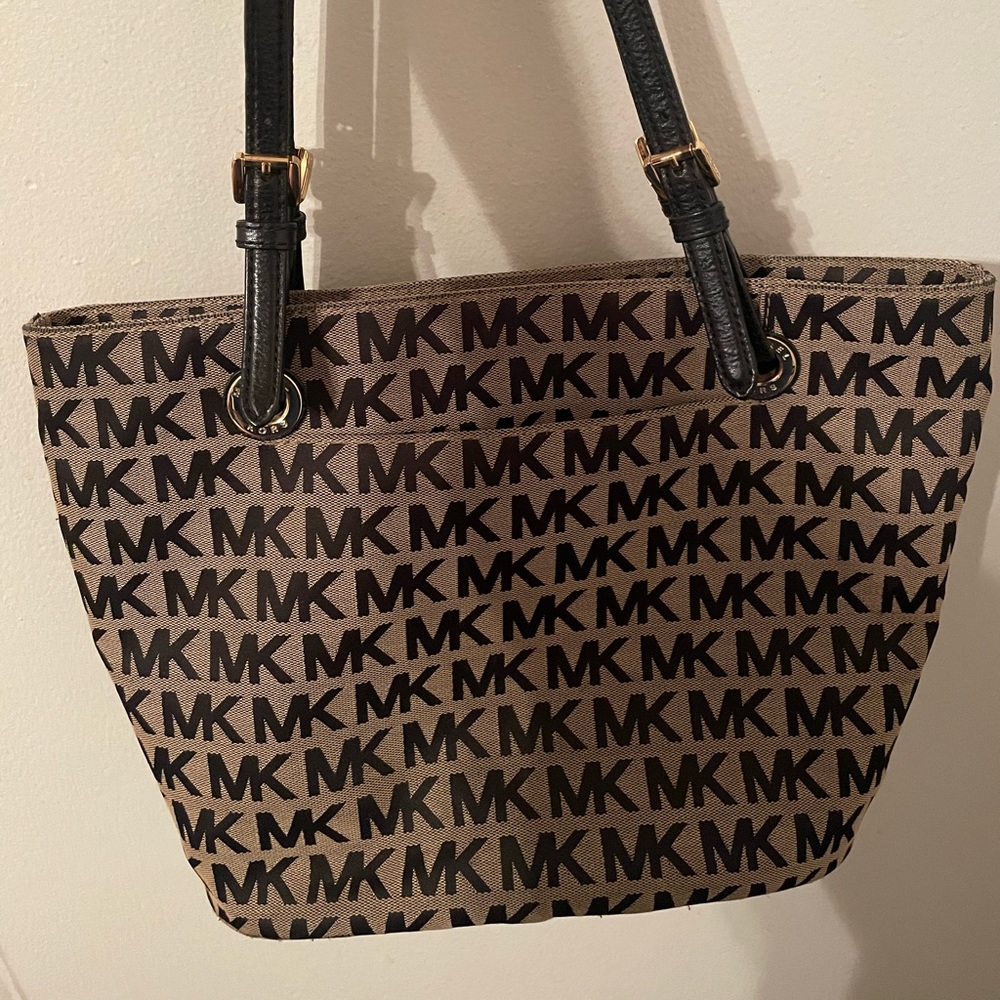 Michael Kors Logo Canvas Bag